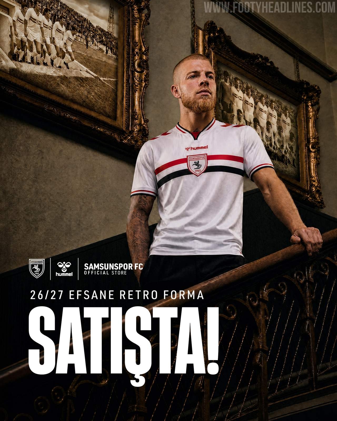 Samsunspor 26-27 'Legend Retro' Kit Released