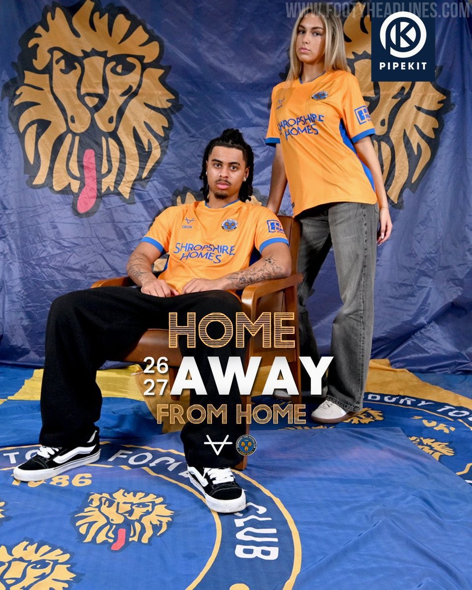Shrewsbury Town 26-27 Away Kit Released