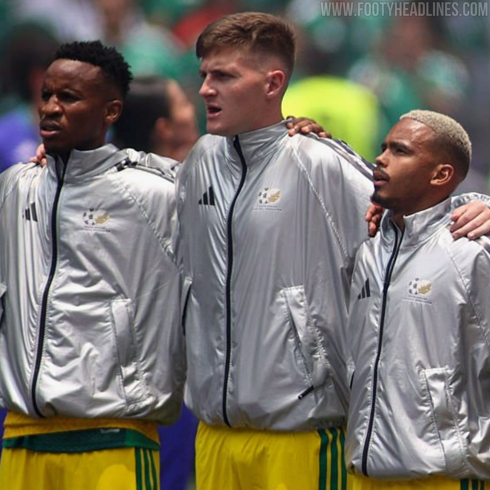South Africa Debut Silver Adidas Climacool Cooling Jacket At 2026 World Cup
