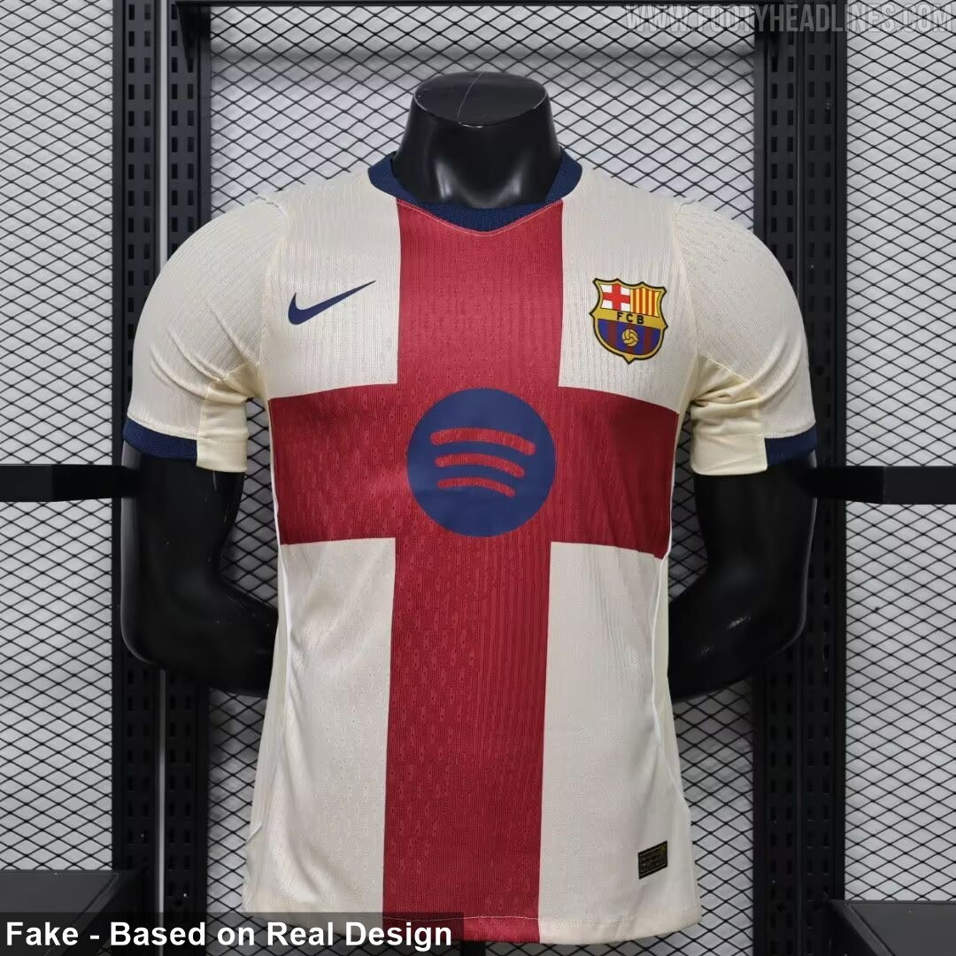 Special FC Barcelona 26-27 Fourth Kit Leaked - 3 New Pictures