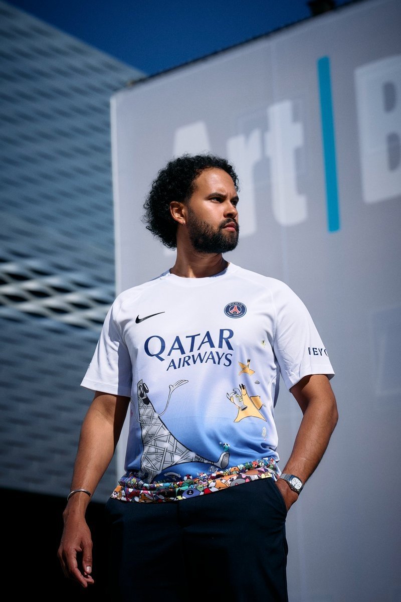 Special PSG x Art Basel Edgar Plans Champions League Jersey Released