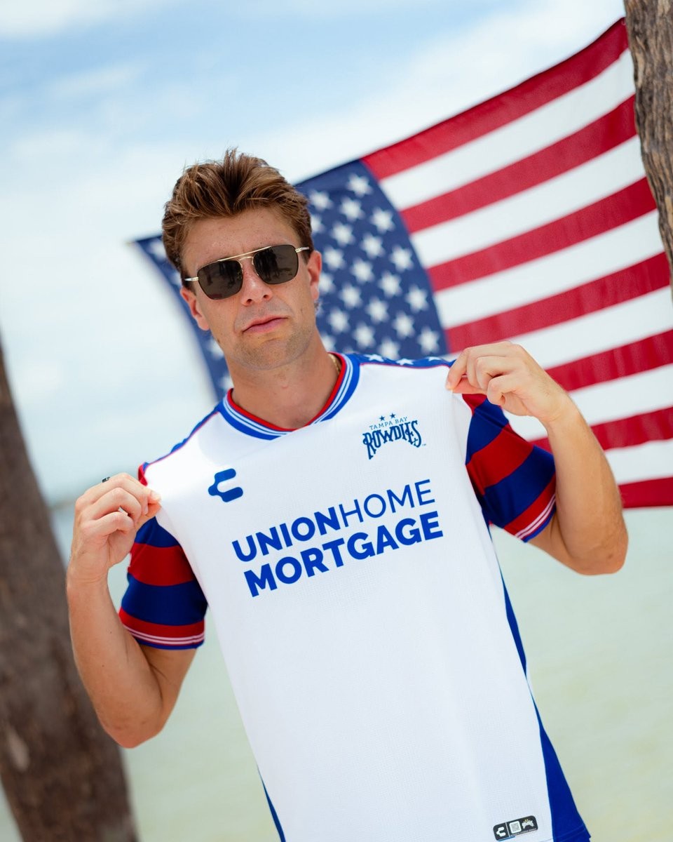 Special Tampa Bay Rowdies 2026 'Stars and Hoops' Kit Released