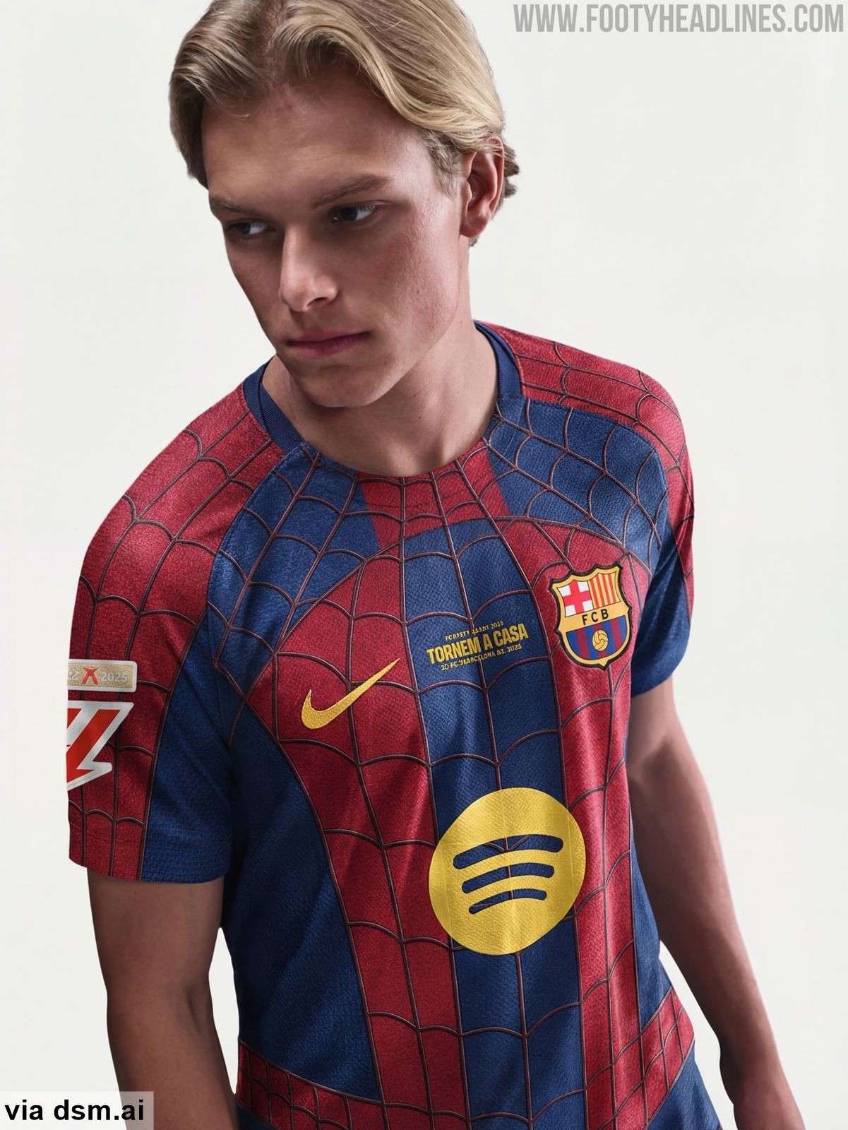 Spider-Man Inspired Barcelona Concept Kit
