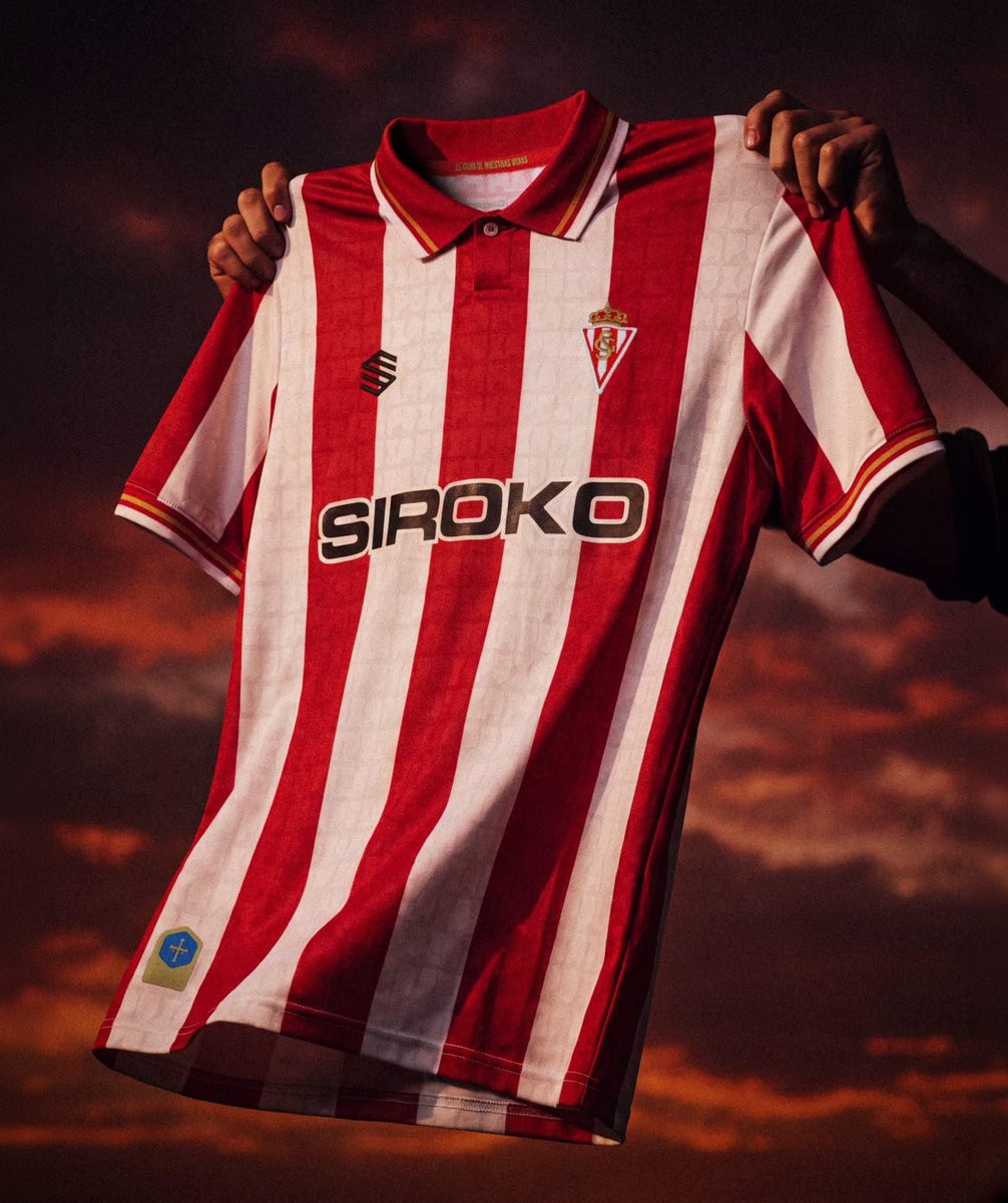 Sporting Gijón 26-27 Home Kit Released