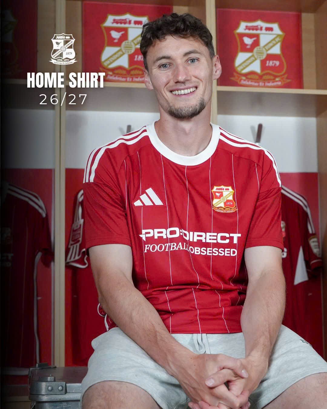 Swindon Town 26-27 Home Kit Released