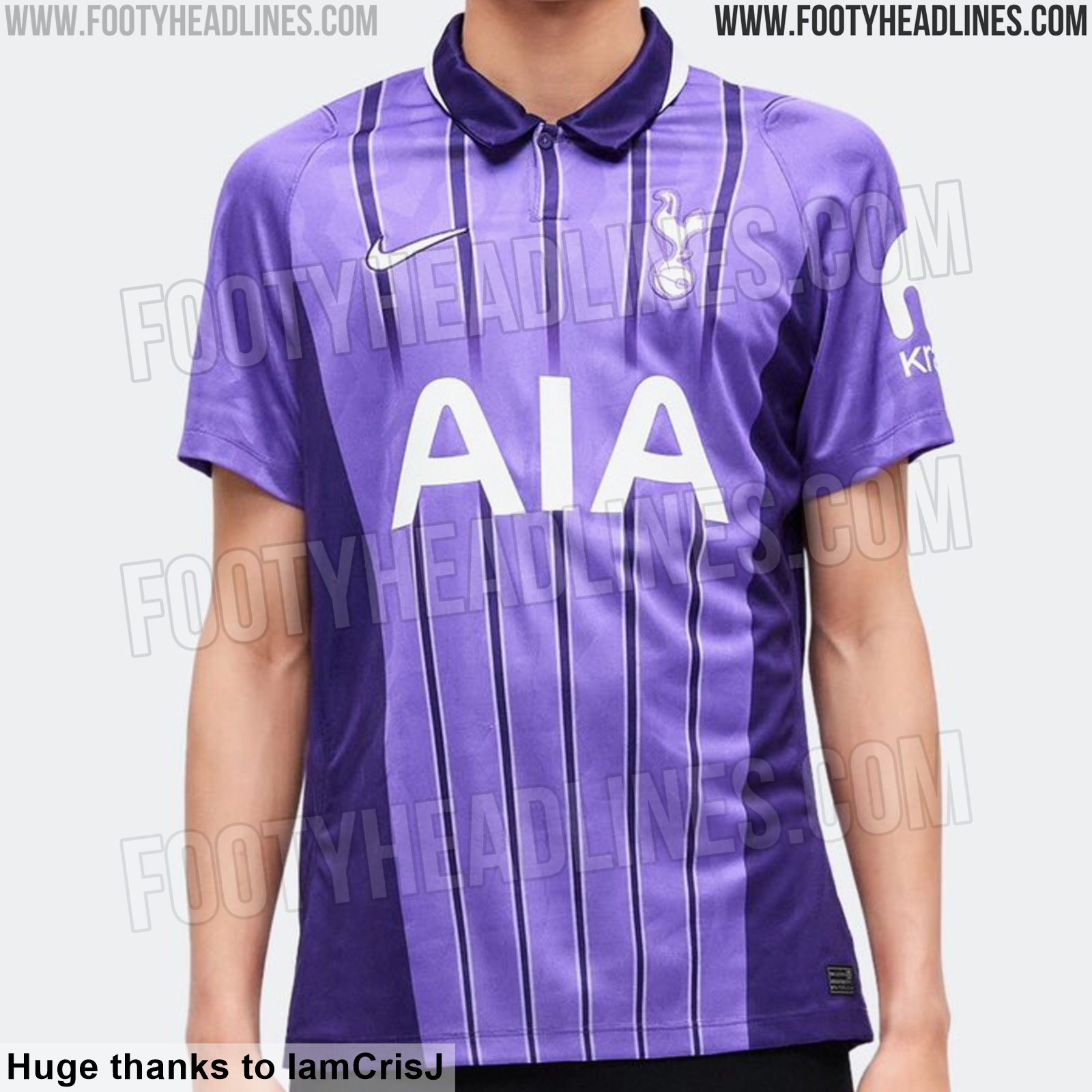 Tottenham 26-27 Third Kit + Pre-Match Leaked