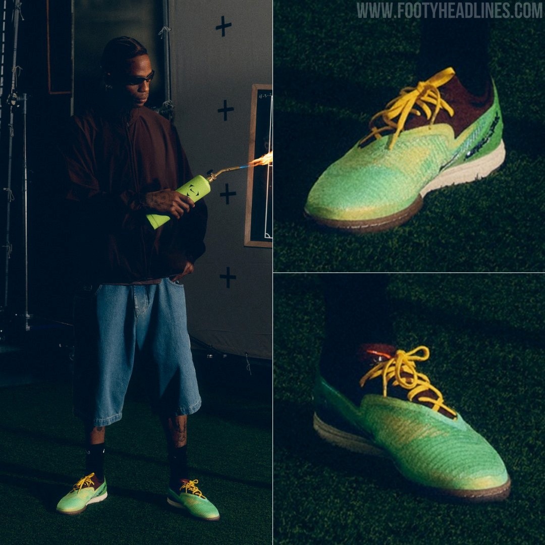 Travis Scott Wears Phantom 6 “Cactus Jack” Signature Boots on Nike’s 