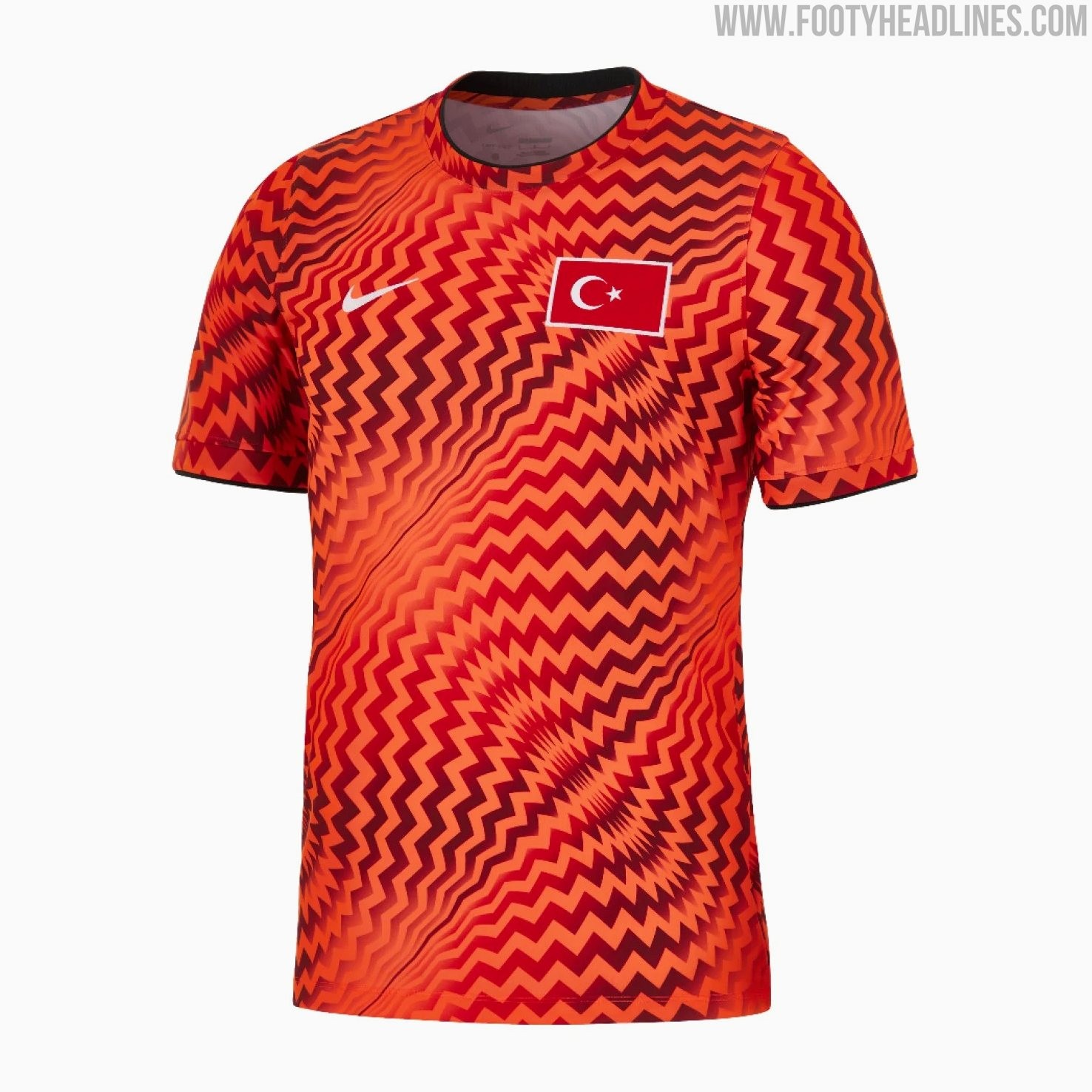 Turkey 2026 World Cup Pre-Match Shirt Revealed - Streamlined Nike Template for Smaller Nations